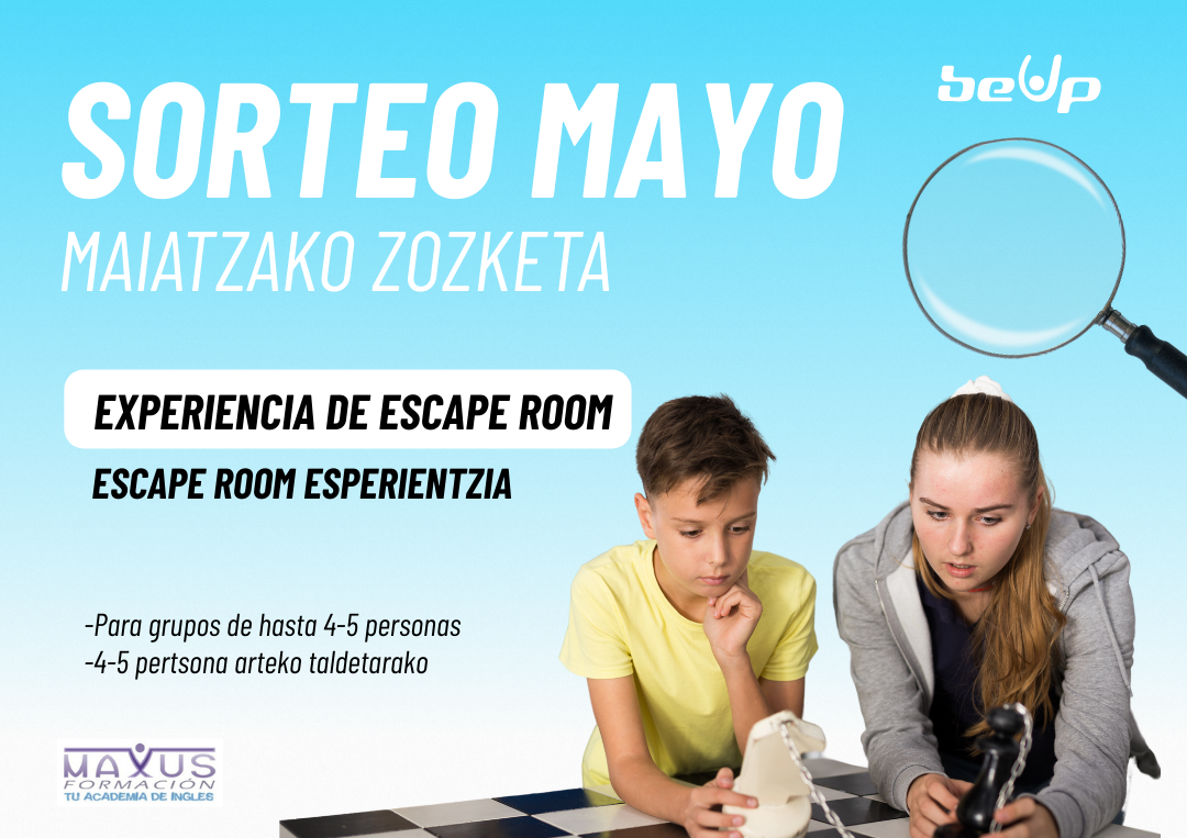 ¡GANA UN ESCAPE ROOM!